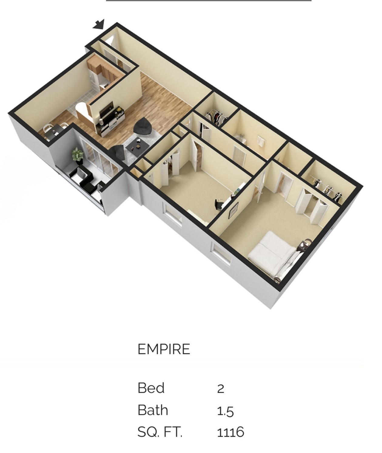 EMPIRE floor plan