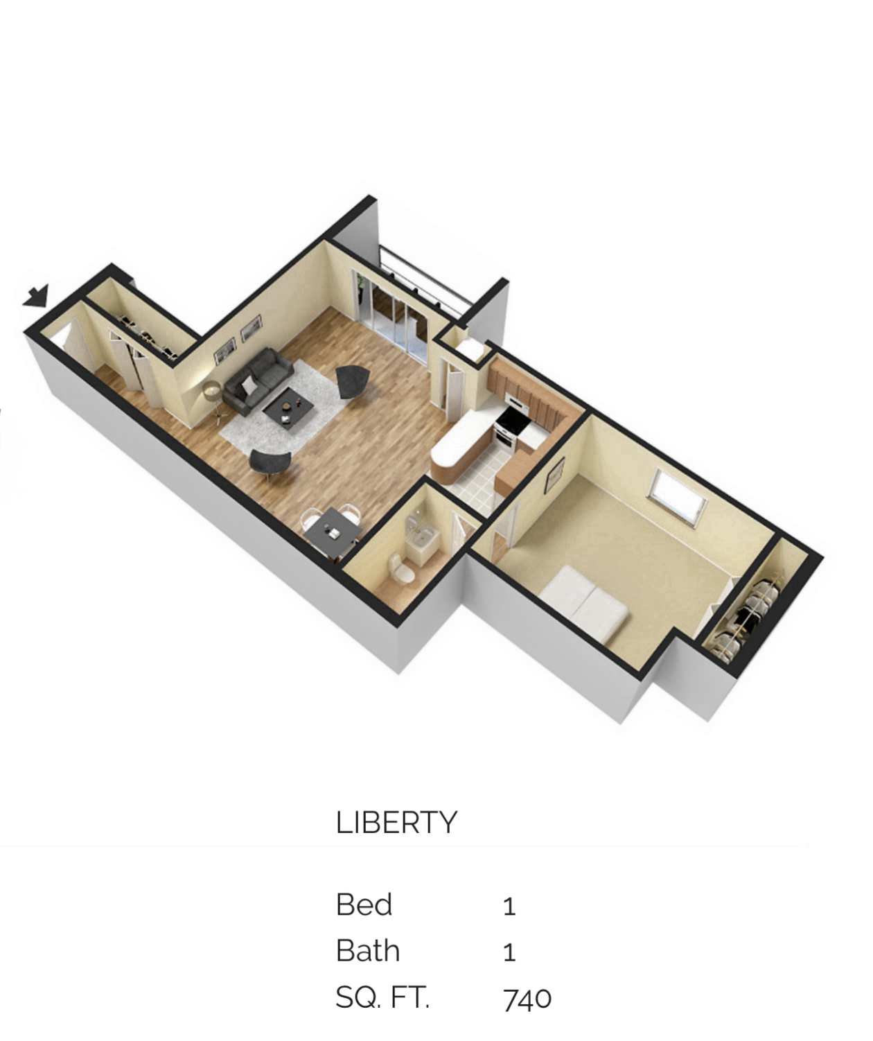 LIBERTY floor plan