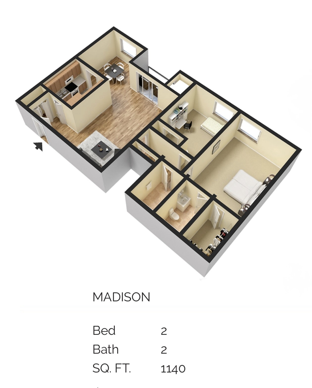 MADISON floor plan