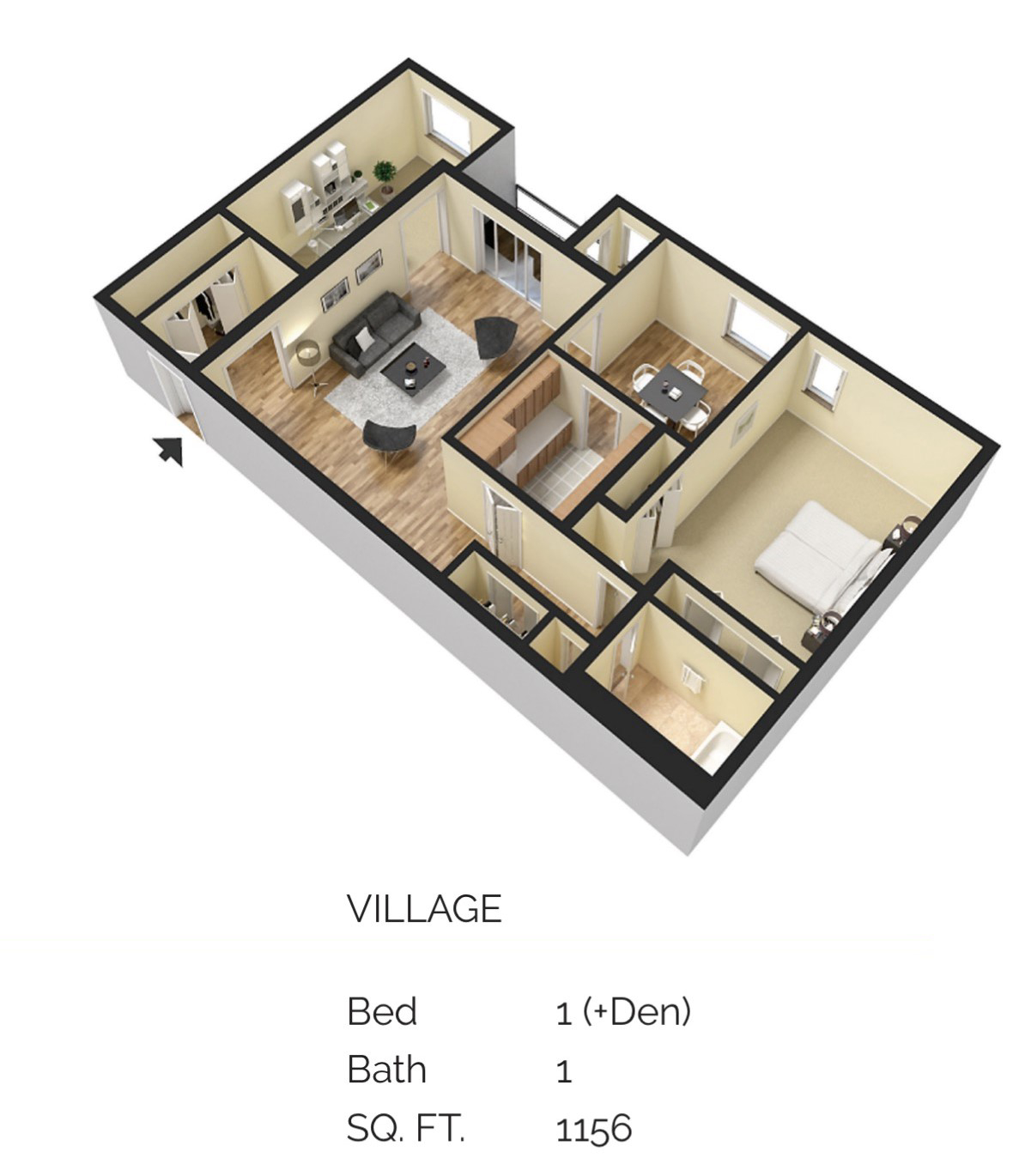 VILLAGE floor plan